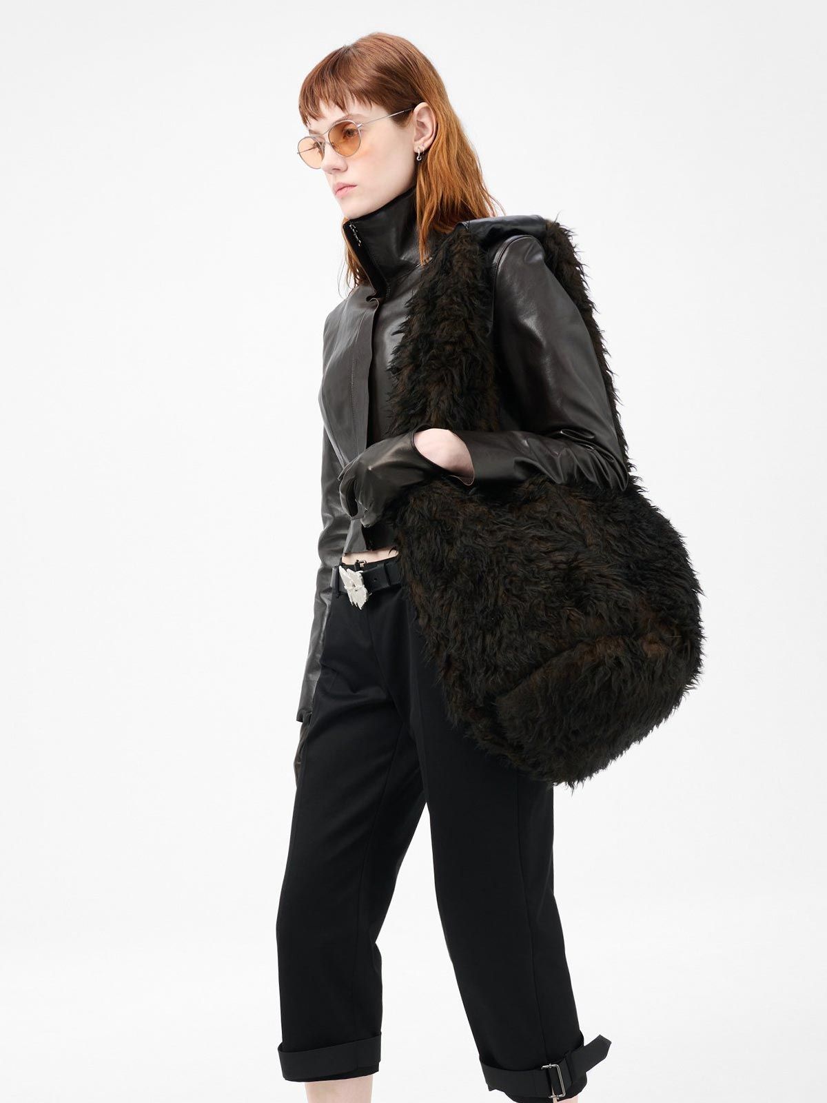 borsa pelosa Drip Bag Our Legacy marrone | Quaranta Boutique Our